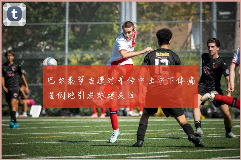 巴尔泰萨吉遭对手传中击中下体痛苦倒地引发球迷关注